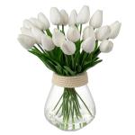 10 stuks kunstbloemen, kunstbloemen, tulp, kunstbloemen, tulp, bloemenboeket, latex, bloemen, zijde, tulp, real-touch, voor thuis, feest, bruiloftsboeket, tuindecoratie