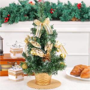 Weihnachtsbaum Geschmückt Weihnachtsbaum Klein Geschmückt Weihnachtsdeko Mini Geschmückter Weihnachtsbaum Künstlich Kleiner Weihnachtsbaum Tisch Tannenbaum für Weihnachten Dek