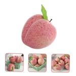 1 Satz Künstlicher Pfirsich Künstliches Obst Gemüse Heimdekoration Künstliche Früchte Ornamente Realistische Pfirsich Requisite Simulierte Obstmodelle Falsche 10 Stück