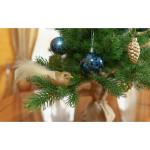 Altair Kunstkerstboom, 65 cm, klassiek groen, 62 takken, 100% PE-punten, inclusief standaard, zaklinnen