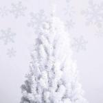 Künstlicher Weihnachtsbaum, Kiefernholz, aufklappbar, klassisch, mit Metallbeinen, für drinnen und draußen, Urlaubsdekoration, ideal für Weihnachtsdekoration (180 cm)