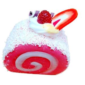 Fake Kuchen künstliche Kuchen Realistische Künstliche Simulation Kuchen Dessert Handwerk Fotografie Requisiten Gefälschte Schweizer Rolle Realistisches Essen(A)