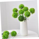 2St kunstpflanze kunstplflanze dekoring pflanzendeko blumenvasen falsche grüne Stiele Buchsbaum Kugel zimmerpflanzen Pflanzen dekor Büro künstliche Pflanzen Weich-PVC Light Gree