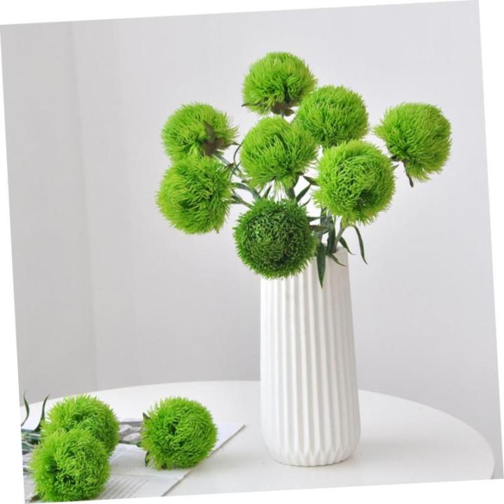 2St kunstpflanze kunstplflanze dekoring pflanzendeko blumenvasen falsche grüne Stiele Buchsbaum Kugel zimmerpflanzen Pflanzen dekor Büro künstliche Pflanzen Weich-PVC Light Gree