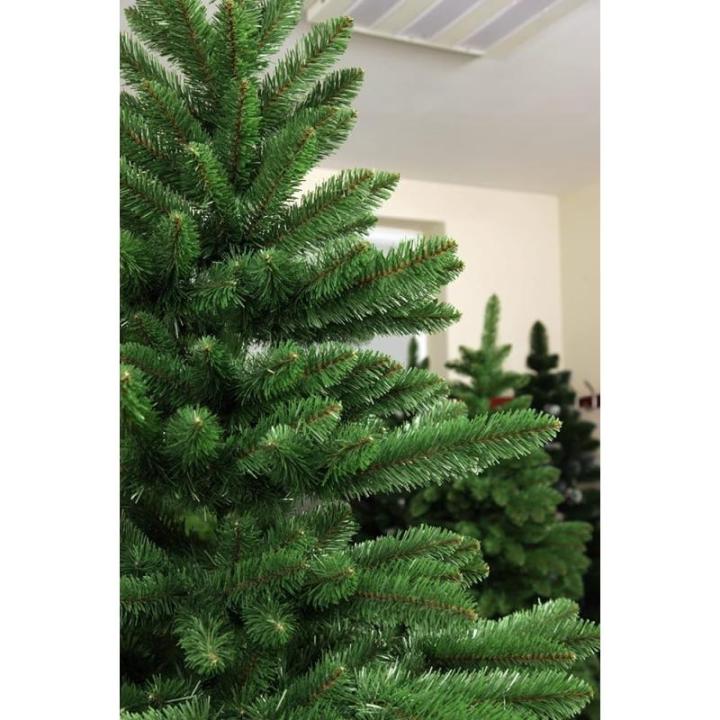 - Kunstkerstboom - Spaanse dennenboom - Spaanse dennenboom - kunstkerstboom - kerstdecoratie - kerstboom - 190 cm - 100% PVC - metalen standaard
