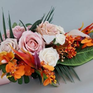 Romantischer Brautstrauß zum Werfen für Brautjungfern Hochzeitszeremonie Brautblumen