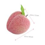 1 Satz Künstlicher Pfirsich Künstliches Obst Gemüse Heimdekoration Künstliche Früchte Ornamente Realistische Pfirsich Requisite Simulierte Obstmodelle Falsche 10 Stück