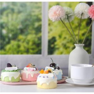 Fake Kuchen künstliche Kuchen 6 Stücke Simulation Kuchen Schöne Kuchen Lebensmittel Modelle Lebensechte Gefälschte Kuchen Hause Dekore Realistisches Essen