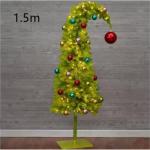 Weihnachtsbaum Christbaum Künstlicher Gebogener Weihnachtsbaum for Den Innenbereich, Weihnachtsfeierzubehör, Heimbüro-Dekoration Künstlicher Weihnachtsbaum