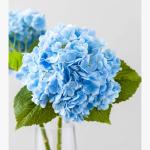 Kunstblumen Wunderschöne Hortensien-Blumensträuße aus Kunstseide, DIY-Blumendekor, Heimdekoration mit Stielen, Tischdekoration für jeden Anlass