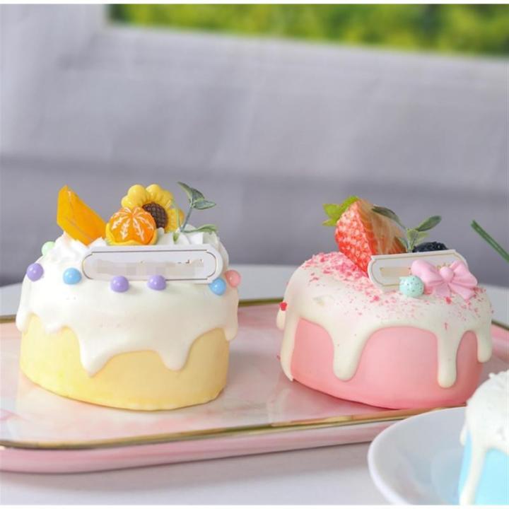 Fake Kuchen künstliche Kuchen 6 Stücke Simulation Kuchen Schöne Kuchen Lebensmittel Modelle Lebensechte Gefälschte Kuchen Hause Dekore Realistisches Essen