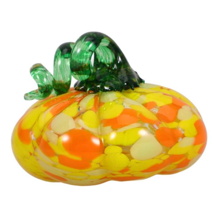 2St Kürbishandwerk Halloween Dekoration Herbst Dekoration Kürbis Mitbringsel Kürbis-Tischdekoration Kürbis-Requisite bastelset Tischdekoration für Zuhause Szenenlayout Glas