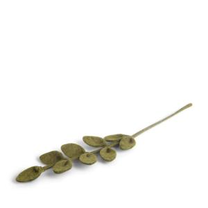 9 vilten bloemen, kleine bloemengroet, boeket, fair trade, handgemaakt (stengels)