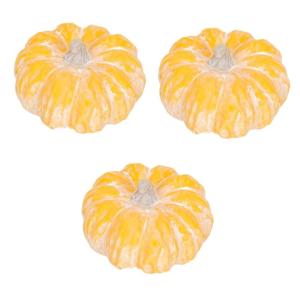 Halloween pompoenen Halloween tafelaccent kunstmatige pompoendecoratie nep mini-pompoenen porseleinen mini-pompoenen herfst keramische pompoen decor veelkleurig decor voor tafel