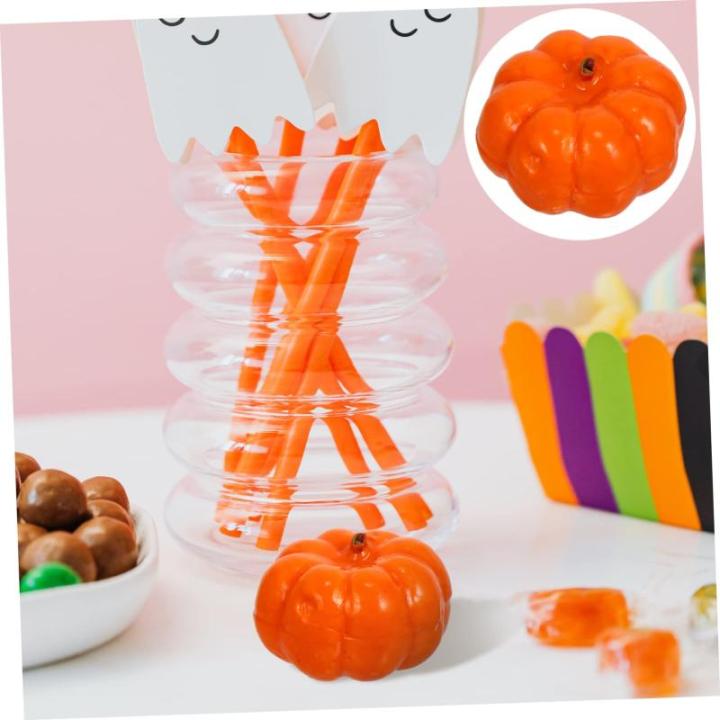 800 stuks pompoen decoratie Halloween decoratieaccessoires Halloween decoratie-accessoires Halloween pompoen decoratie partij lay-out rekwisieten schuim eettafel nep pompoen
