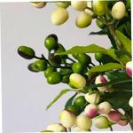 30st Olivenimitat Dekoration Mit Künstlichen Früchten Olive Dekorationen Künstliche Früchte Obstdekor Olivenschimmel Olivenornament Spielzeug Aus Künstlichen Früchten Plastik