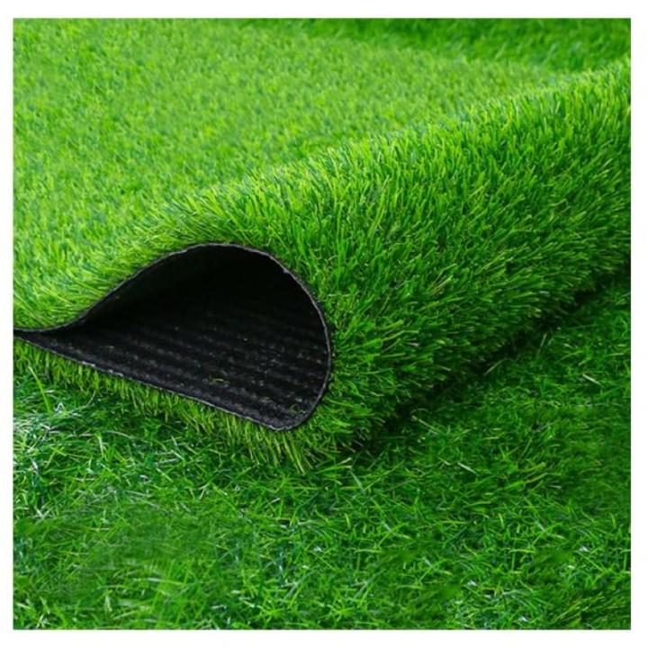 Kunstrasen, Kunstrasen, realistischer Astro-Rasenteppich, Kunstrasenmatten, 20 mm Florhöhe, natürliche Kunstrasenunterlage für drinnen und draußen (Größe: 5 x 3 m)