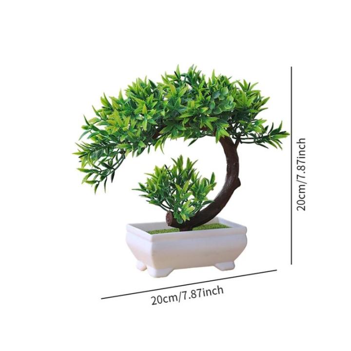 Kunstdecoratieve plant in pot, ornament, in pot voor decoratieve woonkamer, kantoor, tuin, koraalstijl
