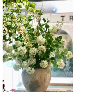 10Pcs 3-Heads/Branch Kunstmatige Hortensia Zijde Bloem Woonkamer Woondecoratie Lange Stam 80cm voor Woonkamer (A, 1pcs)