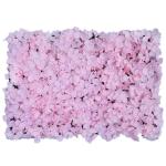 1 stuk 40 cm x 60 cm bloemenwandpaneel, , wandpaneel, bloemen, achtergrond, voor bruiloft, verjaardag, feest, woondecoratie, wanddecoratie, lichtroze F