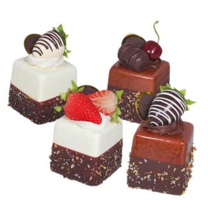Fake Kuchen künstliche Kuchen 8 stücke Simulation Kuchen Dessert-Shop Requisiten Kuchen Modelle Kuchen Requisiten Hause Dekorative Realistisches Essen