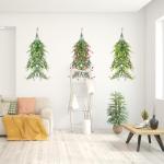 6 stuks , klimop, kunsthangplanten, voor woonkamer, tuin, poort, balkon, bruiloft, woondecoratie, 80 cm