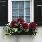 16 cm grote kunstbloemen, hortensia met 65 cm lange steel, 4 stuks rode kunstmatige hortensia-bloemen, kunststof bloemen, hortensia voor woondecoratie, tuinfeest, bruiloftsdecorati