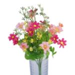 Zijdebloem boeket cineraria voor bruiloft party feest huis kantoor bar decor