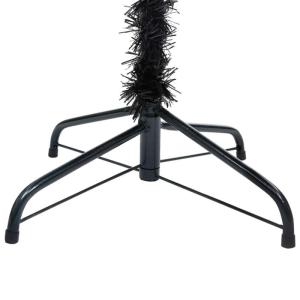 Künstlicher Weihnachtsbaum Beleuchtung & Kugeln Schwarz 210 cm, Tannenbaum Künstlich, Christmas Tree, Tannenbaum Deko, Weihnachtsbäume, Christbaum - 3077677