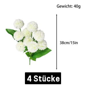 Künstliche Blumen Hortensien Blume Hortensie Blumenarrangements mit Hochzeit Kunstblumen für Hochzeitsstrauß Home Garden Party Office Arrangements 0501