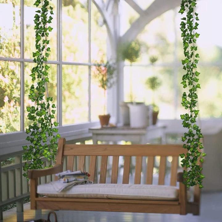 Kunstklimopslinger 2 meter, 24 stuks, , balkonplanten, decoratie, hangslinger, voor bruiloft, kantoor, keuken, tuin, feest, wanddecoratie