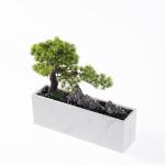 Künstlicher Bonsai-Baum Künstlicher Bonsai-Baum, Innendekoration, grüne Simulation, Willkommenskiefer, Bonsai-Baum, Büro, Wohnzimmer, Desktop-Dekoration, gefälschter Baum, Mar