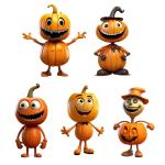 Halloween pompoendecoratie 16 cm pompoen tafeldecoratie schattige tafeldecoratie Halloween decoratie Halloween party ornamenten