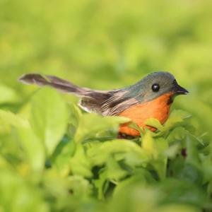 A1-12 stuks Robijn Kunstmatige roodborstjesvogel om vast te klemmen, rode kardinaal, kerstboomdecoratie, vogelknutselsets voor boom, huis, tuin, feestdecoraties buiten