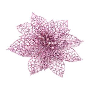 Weihnachtsblumen Künstlich-Christmas Decorations-Weihnachtsdeko Blumen-Weihnachtsschmuck Weihnachtsstern Künstlich Kunstblumen Weihnachten Weihnachtskugeln Christbaumschmuck 2024