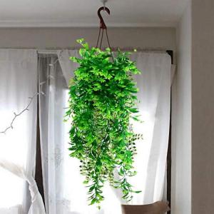 YGSAT 2 PCS Hanging Garland Vine Flower Trailing Bracket plant| Artificial Ivy|Artificial Flowers Fake Wisteria Office Decoration Home Decoration Party Decoration Wedding Decoratio