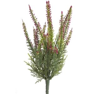 kunstmatige Erika/Erikabousch/heide met 15 stelen Kleur: fuchsia (2 stuks)
