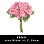 Künstliche Blumen Glühende 12 Stück Rosen Echte Aussehende Gefälschte Rosa mit Stiel für DIY Hochzeit Sträuße Mittelstücke Brautdusche Party Home Dekorationen 1702
