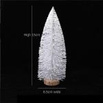 Christmas Tree Tannenbaum KüNstlich Dekoration for Den Innenbereich Mit Albero Di Natale Ovale Bianco Nevoso ChristbäUme Sztuczna(15cm)