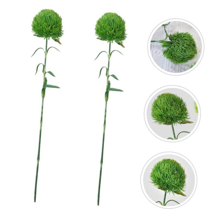 2St künstliche Pflanzenballverzierung dekorative Kunstpflanzen Simulation Formschnittpflanze Buchsbaum Kugel zimmerpflanzen Kunstpflanzen drinnen Zweige für Vase Weich-PVC Green
