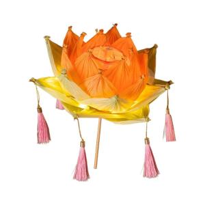 Künstliche handgehaltene Blumenkerzenlichter,Blumenkerzenlampe für das Mondfest und die asiatische Hochzeitsdekoration
