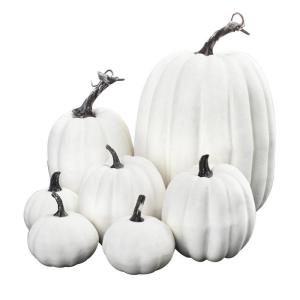 7Stück Kürbis Herbst Deko Kürbisse Zierkürbisse Herbstdeko Herbstdekorationen Künstliche Kürbisse Für Herbst Thanksgiving Halloween Feiertagsparty Dekoration Halloween Dekor