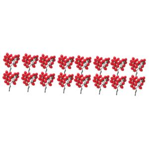 16 Stück Simulierte Kirschtomaten Künstliche Früchte Lebensechte Tomaten Künstliches Gemüse Tomaten Kirschtomaten Modell Heimbedarf Dekorative Kirschtomaten