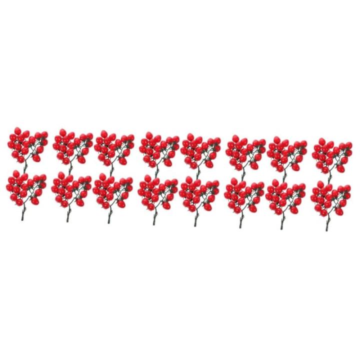 16 Stück Simulierte Kirschtomaten Künstliche Früchte Lebensechte Tomaten Künstliches Gemüse Tomaten Kirschtomaten Modell Heimbedarf Dekorative Kirschtomaten