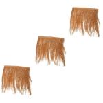 3 Stück Simuliertes Stroh Rasendekor Simulations Strohabdeckung Künstliches Strohdach Garten Strohdach Simulations Strohornament Strohdach Für Den Garten Künstliches