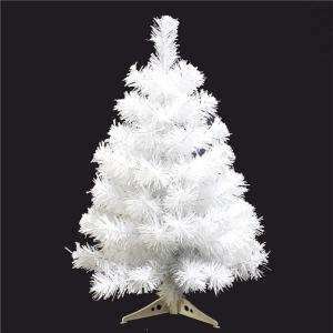 Leichter Tisch-Weihnachtsbaum mit Ständer for kleine Weihnachtsdekoration, PVC-Tannenbaum, Kleiner Weihnachtsbaum, mehrfarbiger künstlicher Weihnachtsbaum(White,60cm/2ft)