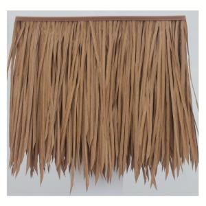 Simulation Thatch Tile Palm Thatch Rollen Plastic Natural Wild Fake Straw Artificial Fake Thatch Straw Dekoration Bauernhaus Traufe Stroh Pe Flame Retardant Plastic (Farbe: Gelb A)