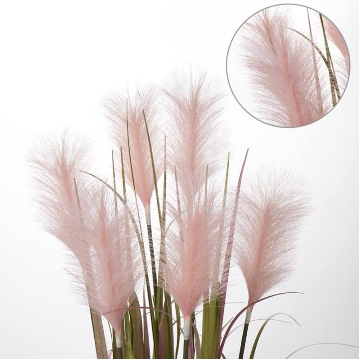 Kunstgras kunstgras, decoratief gras, hoog, 100 cm, grote , gras, hoog in pot, , solitair gras, siergras, tafeldecoratie, roze