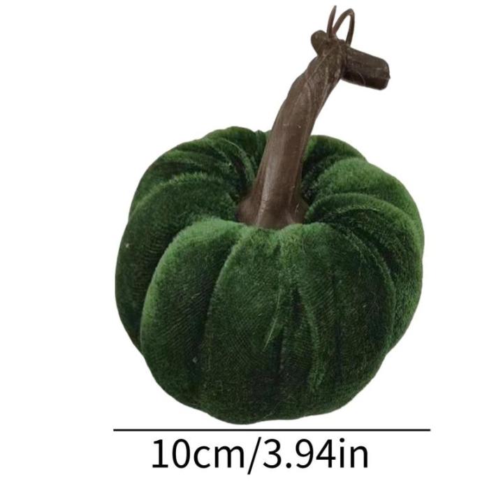 Minis Samt-Kürbisse – Künstliche Künstliche Dekorative Bunte Schaumstoff-Kürbisse | Handgemachte Halloween-Ernte-Gemüse-künstliche Simulations-Kürbisse, Bauernhaus-rustika