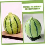 1 Satz Künstliche Früchte Kunstobst Spielzeug Für Kinder Grün Essen Simulation Künstlicher Früchte Mini-Modell Mit Künstlichen Wassermelonen Dekor Aus Künstlichen Früchten